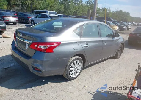 2018 Nissan Sentra S из США, поврежденный, VIN 3N1AB7AP5JY306754